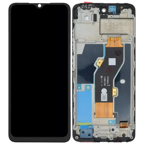 MR3_124277 Дисплей телефона для infinix hot 40i (x6528) у зборі з сенсором та рамкою чорний PRC