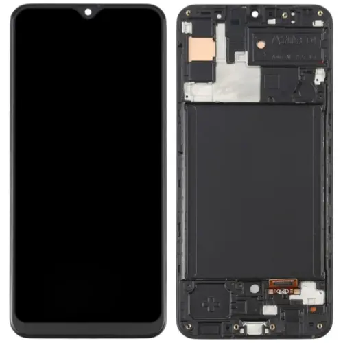 MR3_321412 Дисплей телефона для samsung a307f galaxy a30s (2019) у зборі з сенсором та рамкою чорний oled (welmy) WELMY