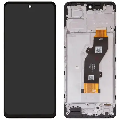 MR3_332131 Дисплей телефона для infinix hot 50 4g у зборі з сенсором і рамкою чорний (txd) PRC