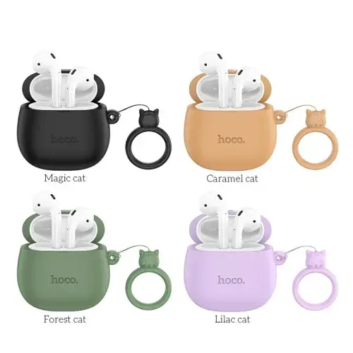 MR4_132468 Навушники бездротові hoco ew45 true wireless stereo headset tws forest cat HOCO