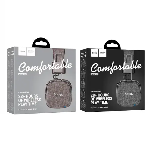 MR4_134925 Навушники накладні hoco w56 earl bt headphones, чорний HOCO