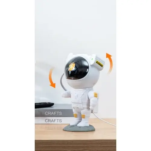 MR4_136187 Нічник xo cf1 astronaut star projector lamp, білий XO