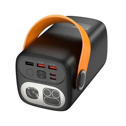 MR4_136322 Зовнішній акумулятор power bank hoco db160 astrum pd100w fully compatible power bank 60000mah, чорний HOCO