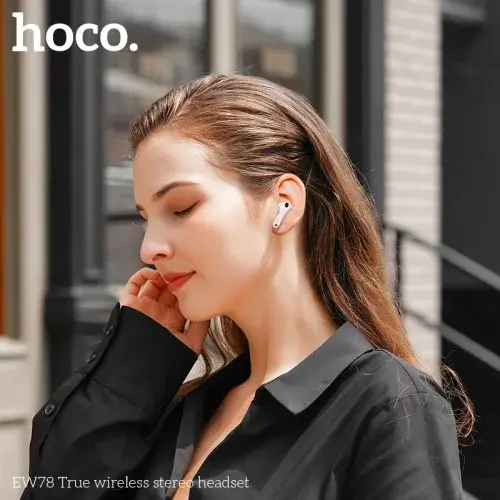 MR4_137280 Навушники бездротові hoco ew78 true wireless stereo headset bt5.4, білий HOCO