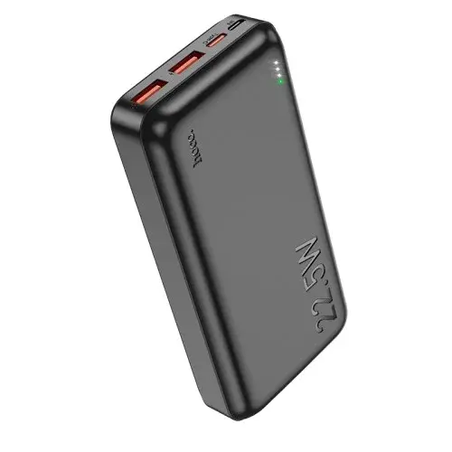 MR4_137577 Зовнішній акумулятор power bank hoco j101a astute 22.5w fully compatible power 20000mah, чорний HOCO