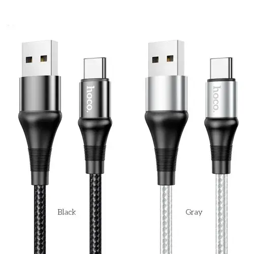 MR4_138107 Кабель hoco x50 excellent charging data для type-c 3a, 1 m, чорний HOCO