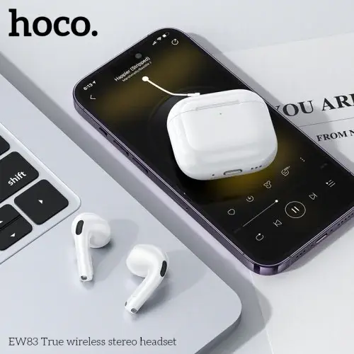 MR4_138676 Навушники бездротові hoco ew83 true wireless stereo headset, білий HOCO