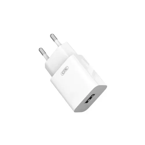 MR4_140320 Мережевий зарядний пристрій xo l99 1usb 2.4a home charger, білий XO