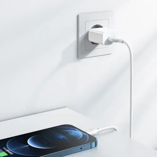 MR4_140320 Мережевий зарядний пристрій xo l99 1usb 2.4a home charger, білий XO