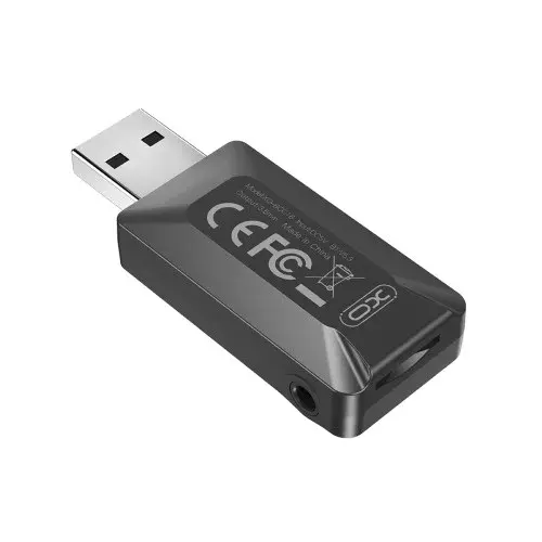 MR4_140389 Fm-трансмітер xo bcc16 bluetooth transmitter support fm transmitter, support tf card, чорний XO