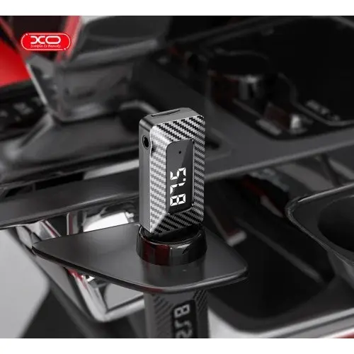 MR4_140389 Fm-трансмітер xo bcc16 bluetooth transmitter support fm transmitter, support tf card, чорний XO