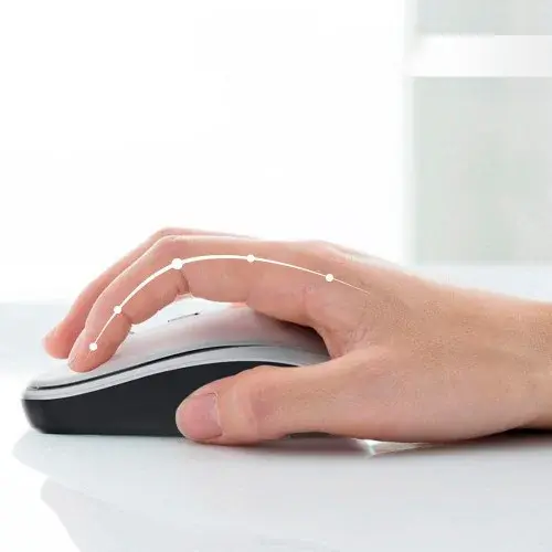 MR4_140392 Комп’ютерна мишка xo m11 yunshen glossy wireless mouse (aa batteries) сірий XO