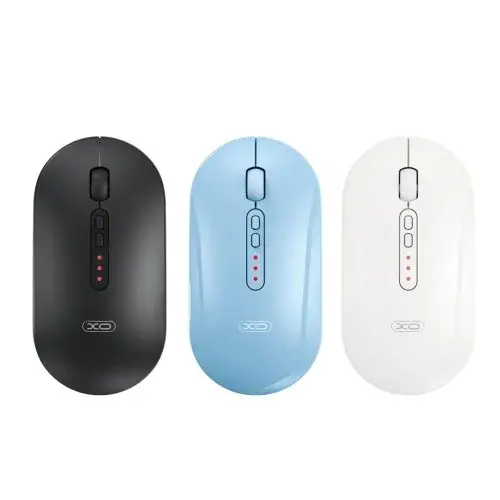 MR4_140462 Комп’ютерна мишка xo m13 tri-mode bluetooth wireless silent mouse, чорний XO