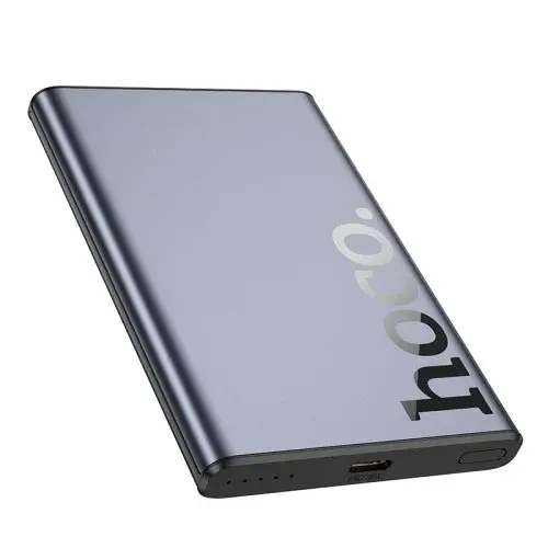 MR4_143167 Зовнішній акумулятор power bank hoco q32 bird pd20w wireless magnetic power bank (5000mah) metal, сірий HOCO