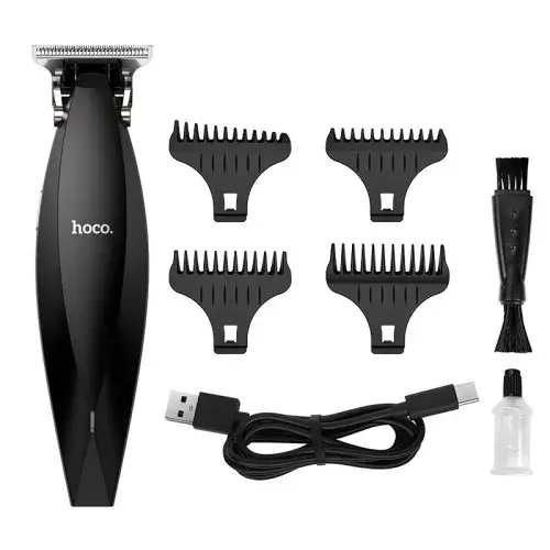 MR4_143225 Електрична машинка для стрижки волосся hoco hp25 electric hair clipper, чорний HOCO