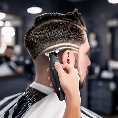 MR4_143225 Електрична машинка для стрижки волосся hoco hp25 electric hair clipper, чорний HOCO