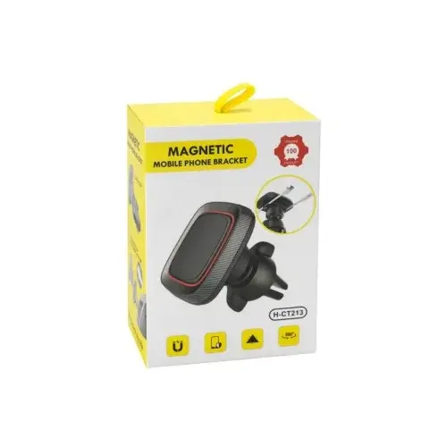 MR4_143706 Автотримач магнітний magnetic ct213, чорний-червоний PRC