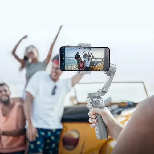 MR4_144368 Стедікам-трипод hoco k24 support 3-axis smart gimbal, сірий HOCO