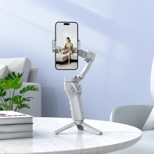 MR4_144368 Стедікам-трипод hoco k24 support 3-axis smart gimbal, сірий HOCO