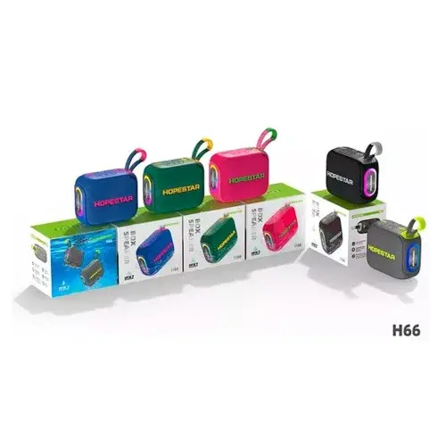 MR4_144659 Колонка акустична bluetooth hopestar h66 10w, чорний HOPESTAR