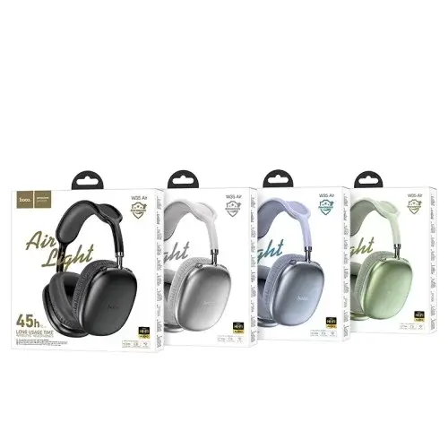 MR4_145049 Навушники накладні hoco w35 air triumph bt headset, чорний HOCO