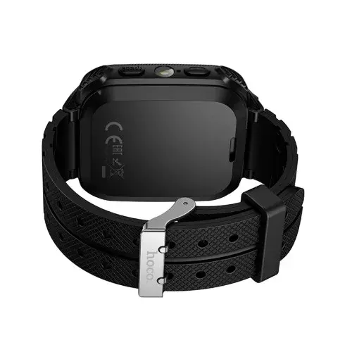 MR4_145104 Смарт-годинник дитячий hoco y105 children phone watch, чорний HOCO