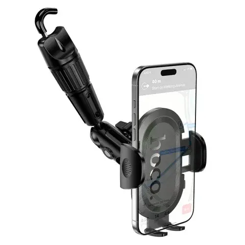 MR4_146171 Автотримач hoco h88 rally ultra-thin car holder (дзеркало заднього виду), чорний HOCO