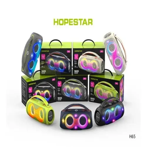 MR4_146901 Колонка акустична bluetooth hopestar h65 20w, чорний HOPESTAR