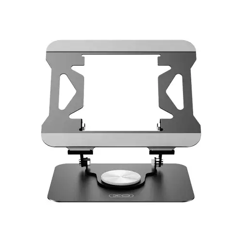 MR4_147312 Настільний тримач xo c153 metal laptop swivel large stand, чорний XO