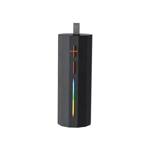 MR4_147333 Акустична система xo f71 hidden carrying handle cylinder led dazzle speaker, чорний XO