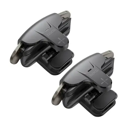 MR4_150927 Тригери ігрові для смартфона hoco gm6 wild wolf pulse mobile game button, чорний HOCO