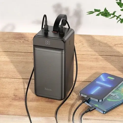MR4_151720 Зовнішній акумулятор power bank hoco db61 jade 22.5w fully compatible 90000mah, чорний HOCO