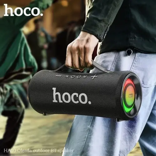 MR4_152121 Акустична система hoco ha10 oleada outdoor bt speaker, чорний HOCO