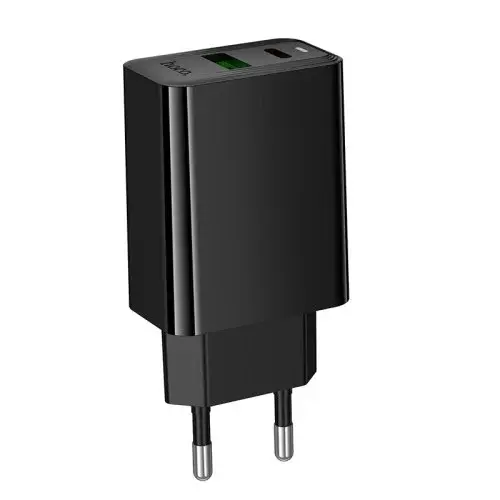 MR4_153108 Мережевий зарядний пристрій hoco cs94a leader pd20w, qc3.0 charger (eu) HOCO