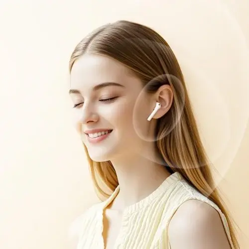 MR4_153133 Навушники бездротові hoco ew91 true wireless stereo headset bt6.0, білий HOCO