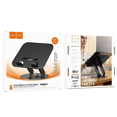 MR4_153193 Підставка для ноутбука hoco hd14 hope notebook stand, чорний HOCO
