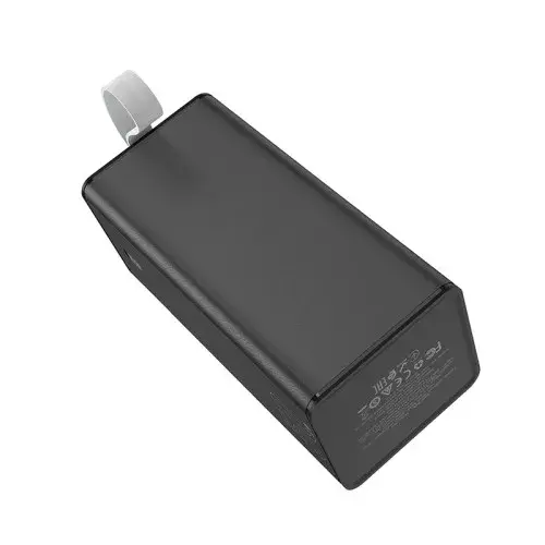 MR4_40733 Зовнішній акумулятор power bank hoco j86a powermaster fully compatible pd20w, qc, lcd, lamp 50000mah, чорний HOCO