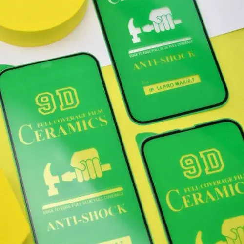 MR4_51028 Захисне скло ceramic для samsung a35 5g (a356), a55 5g (a556), чорний (тех. пак) PRC