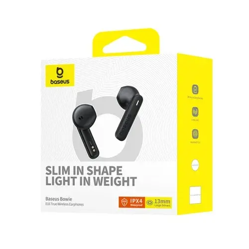 MR4_56155 Навушники baseus bowie e16 true wireless earphones, чорний a00061900113-01 BASEUS