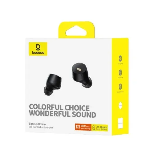 MR4_56163 Навушники baseus bowie e18 true wireless earphones, чорний a00023800123-00 BASEUS