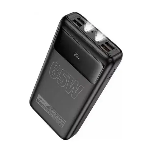 MR4_57121 Зовнішній акумулятор power bank hoco db81 apollo pd65w fully compatible power bank 30000mah, чорний HOCO