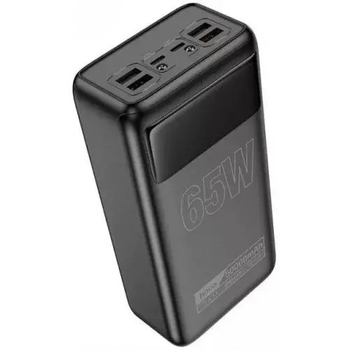 MR4_57122 Зовнішній акумулятор power bank hoco db81a apollo pd65w fully compatible power bank 50000mah, чорний HOCO