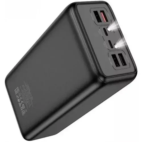 MR4_57122 Зовнішній акумулятор power bank hoco db81a apollo pd65w fully compatible power bank 50000mah, чорний HOCO