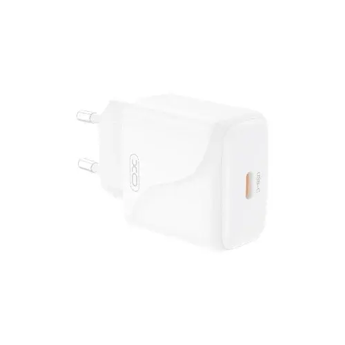 MR4_57271 Мережевий зарядний пристрій xo l141 20w single type-c fast charger, білий XO