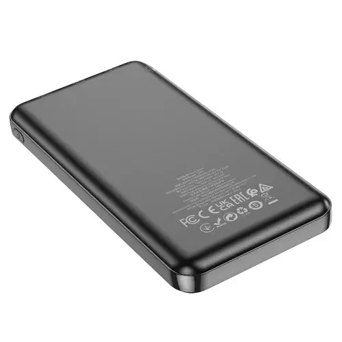 MR4_58459 Зовнішній акумулятор power bank hoco j100 high-ranking power bank 10000mah, чорний HOCO