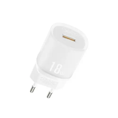 MR4_60189 Мережевий зарядний пристрій xo l157 1usb qc3.0 18w charger, білий XO