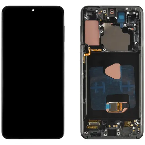MR1_106024 Дисплей samsung galaxy s21 plus sm-g996b oled з frame чорний PRC