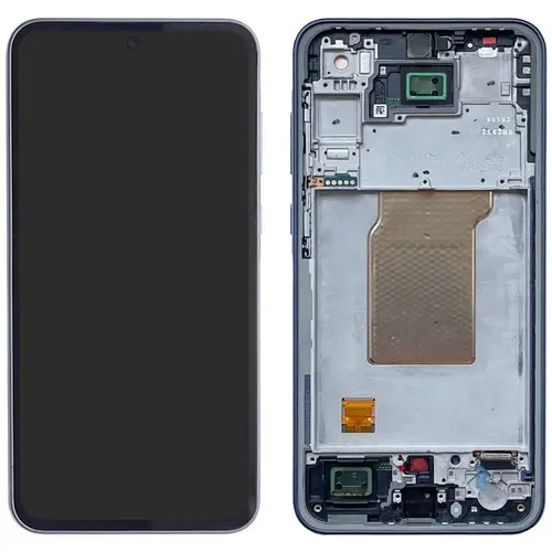 MR1_106795 Дисплей samsung galaxy a35 sm-a356 oled з frame awesome navy чорний (6.67 lcd) PRC