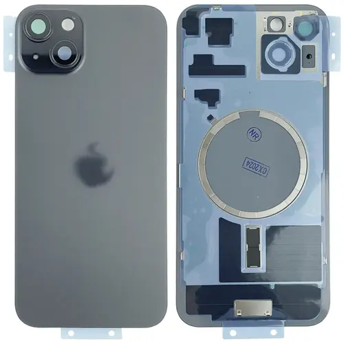 MR1_106896 Задня кришка iphone 15 plus чорний (з рамкою) (prc) PRC