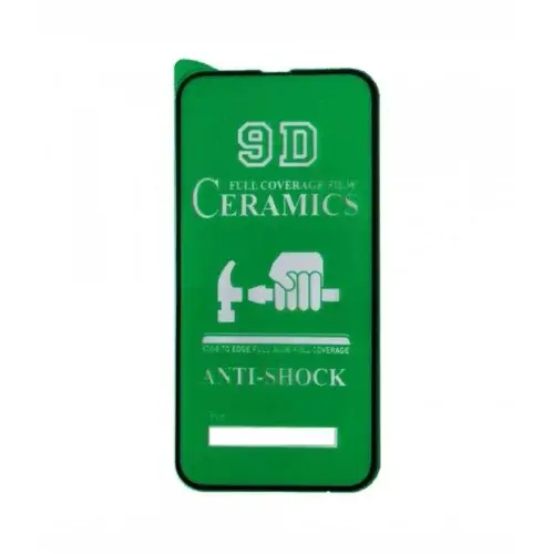 MR4_13259 Захисне скло ceramic для redmi 10c, 12c, чорний (тех. пак) PRC